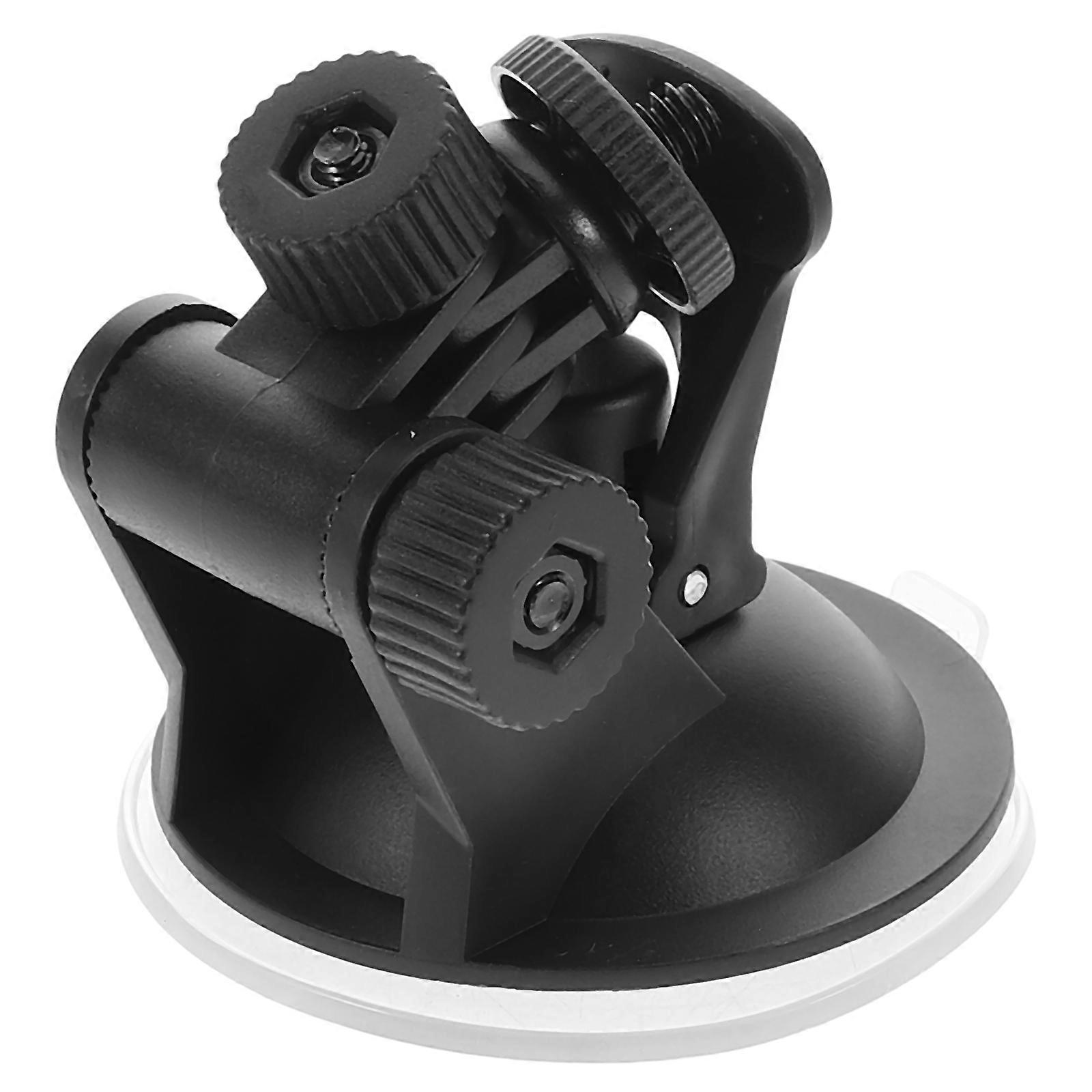 Black Car Camera Suction Cup Mount for Action Cameras 4Pcs Set