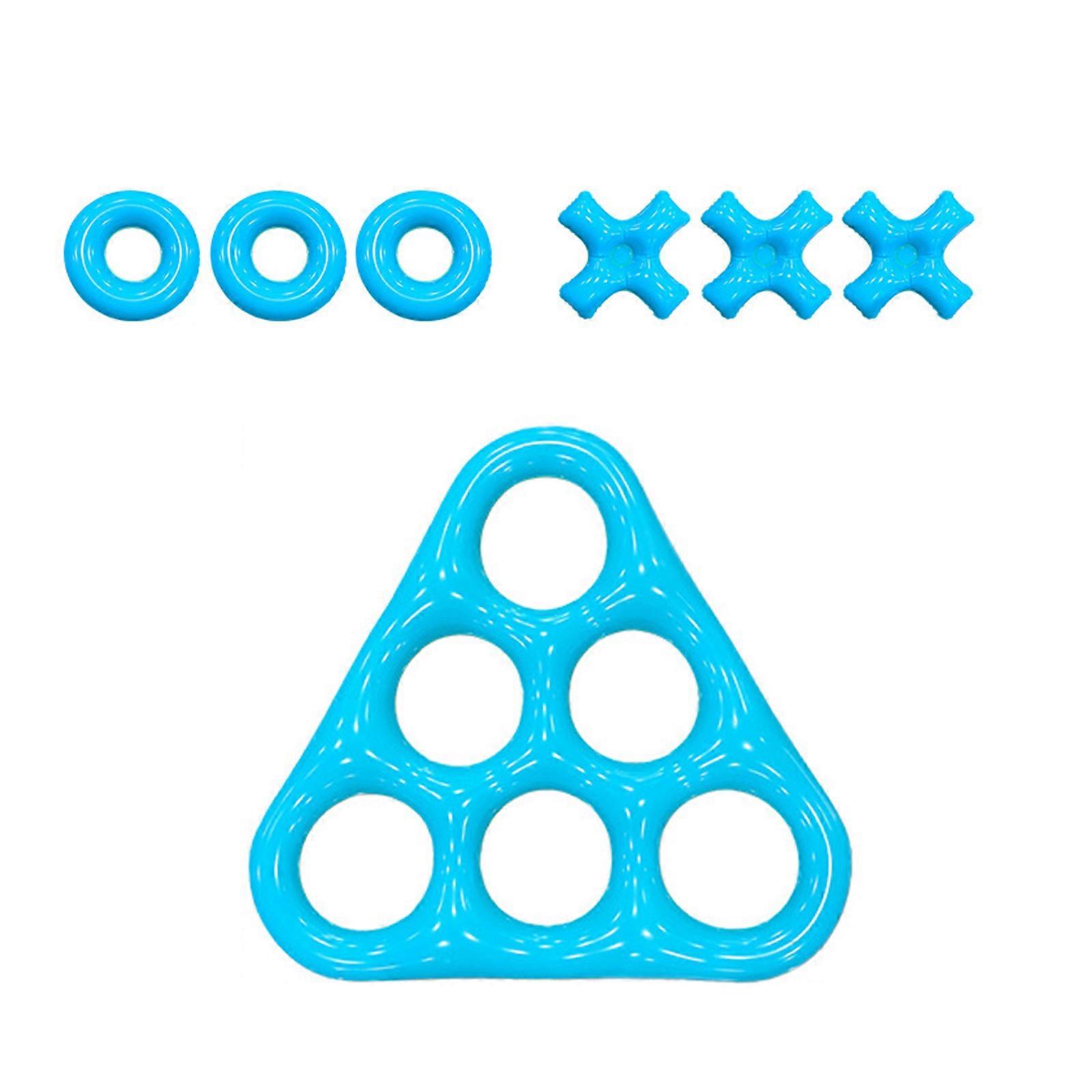 Hexagonal/Triangular Shape Water Tossing Plaything for Pool Entertainment Thick Inflatable Swimming Toy with Bright Dyes Multicolor