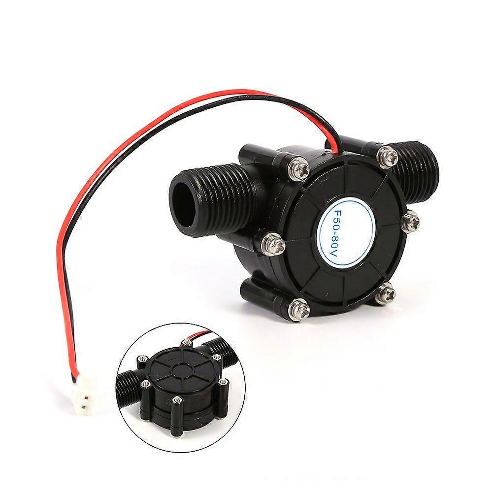 Water Turbine Generator 10W Efficient Off Grid Micro Hydroelectric Generator for Outdoor Use