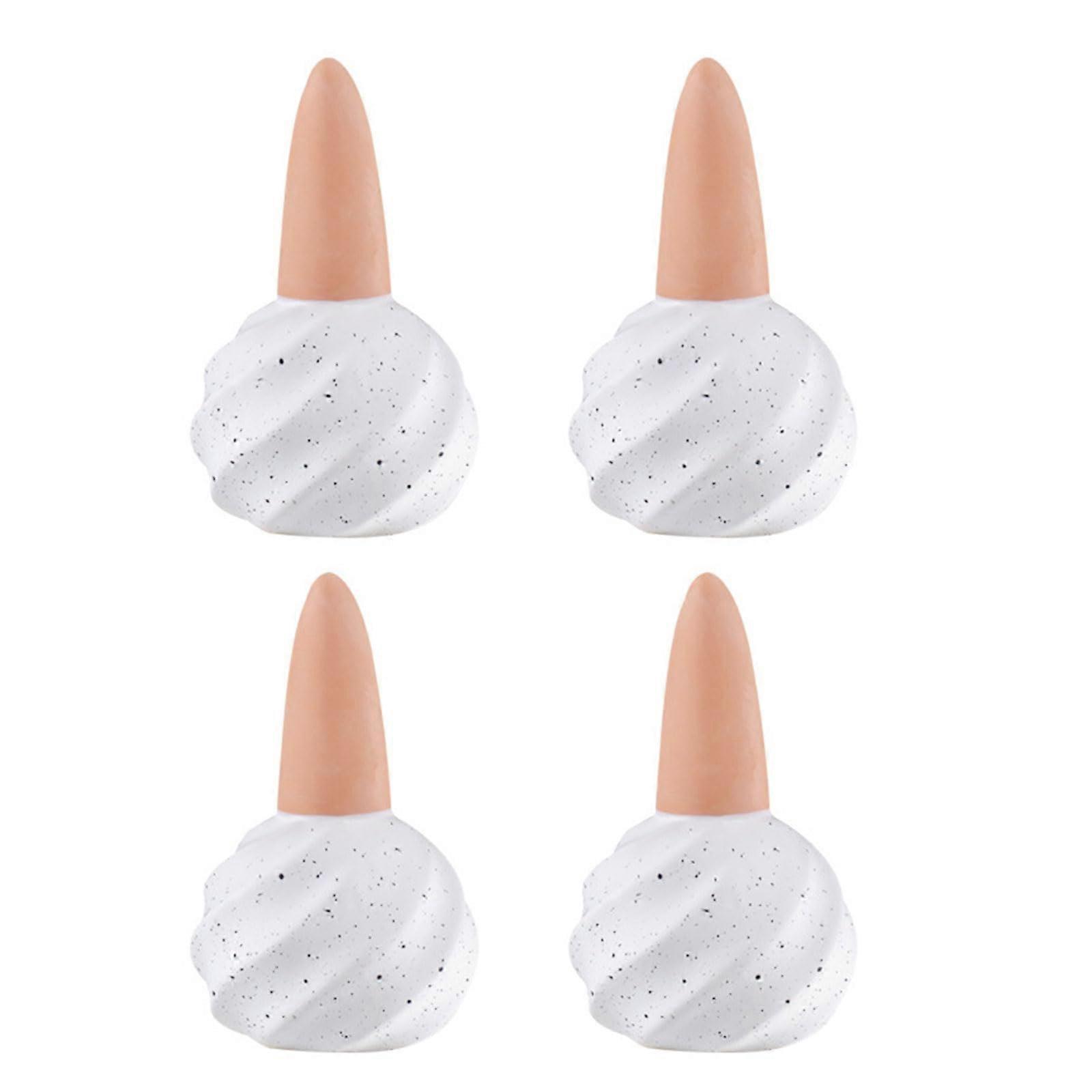 4Pcs Self Watering Planter Inserts Terracotta Watering Spikes for Consistent Soil Moisture