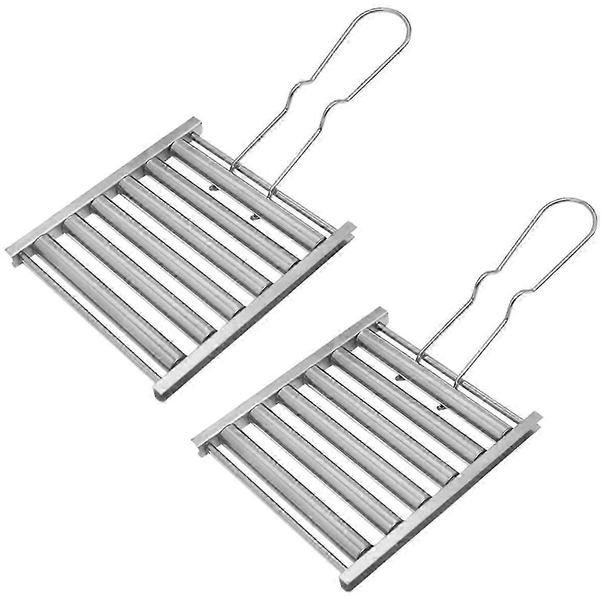 Medium New stainless steel hot dog roller