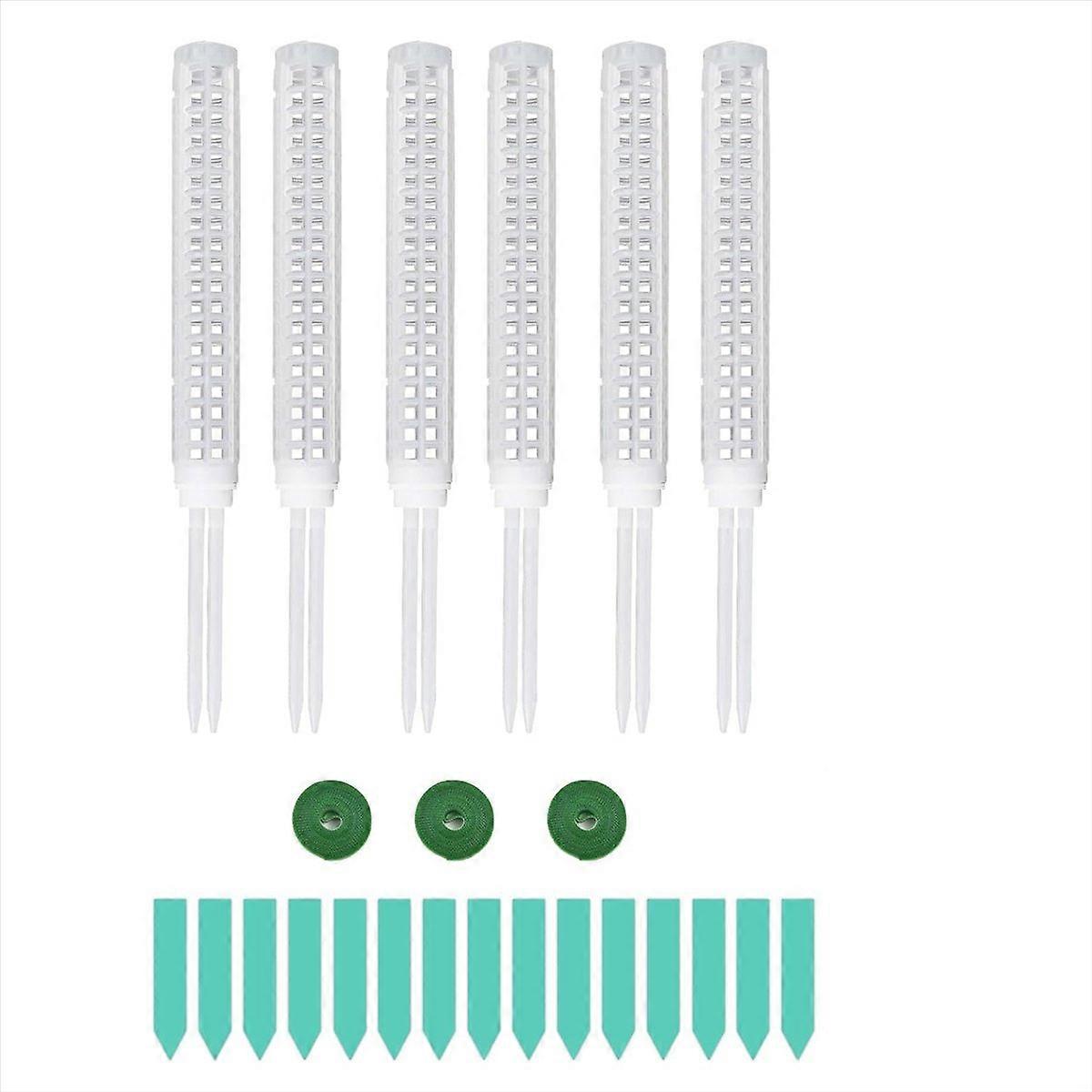 Moss Pole for Plants Monstera, 15.6 Inch Plastic Stackable Moss Poles