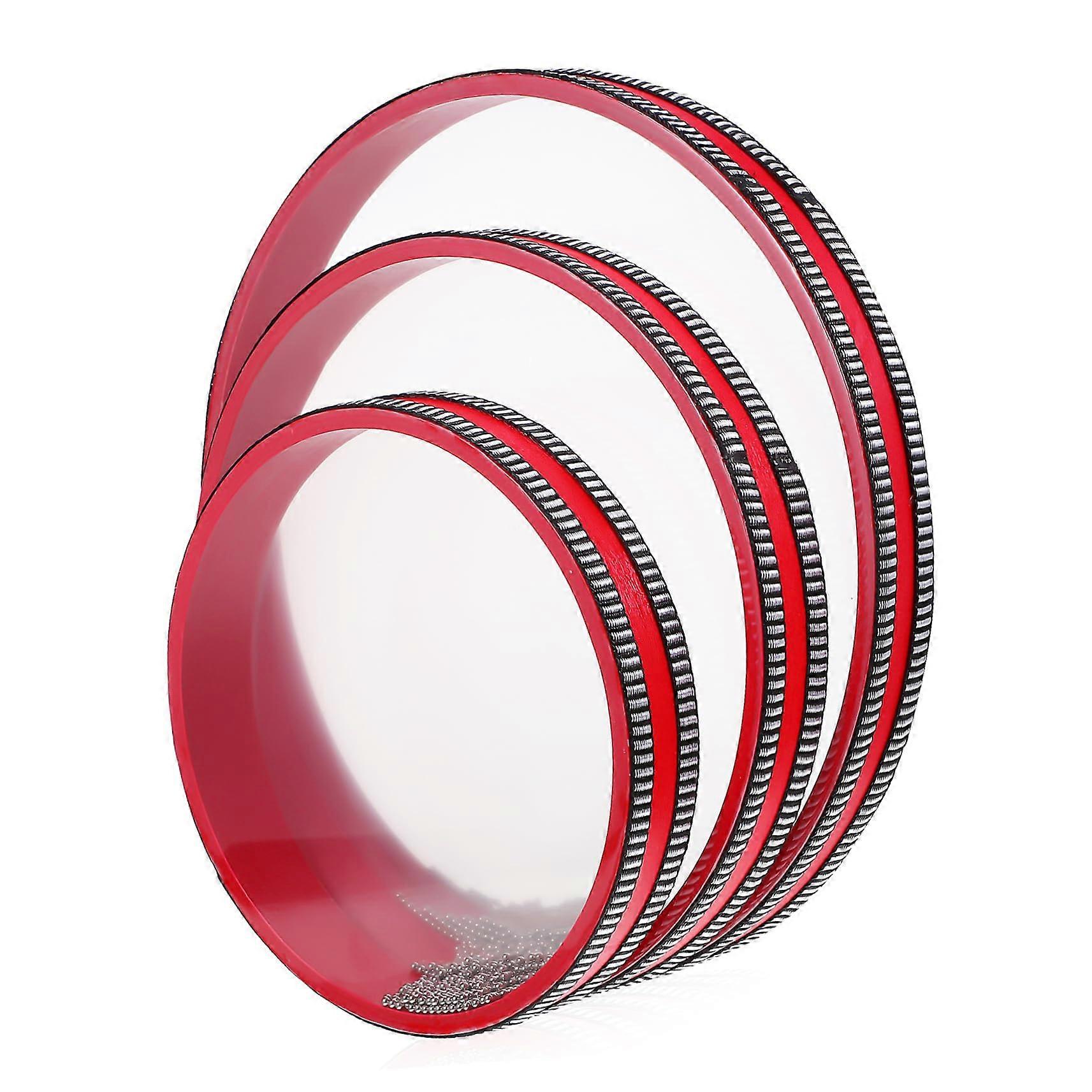 Ocean Drum Set with Realistic Wave Sounds, 3 Size Wave Drum Percussion for Beginners and Pros