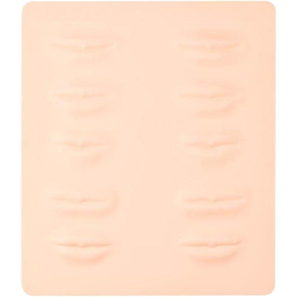 Tattoo Practice Skin 3D Silicone Pad with Realistic Face Design for Microblading and Permanent Makeup