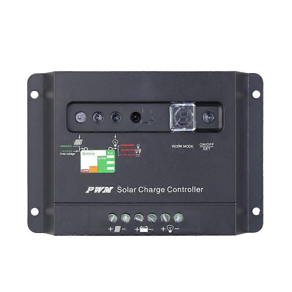 Efficiency Solar Charge Controller with LED Lighting and Temperature Compensation for Battery Charging
