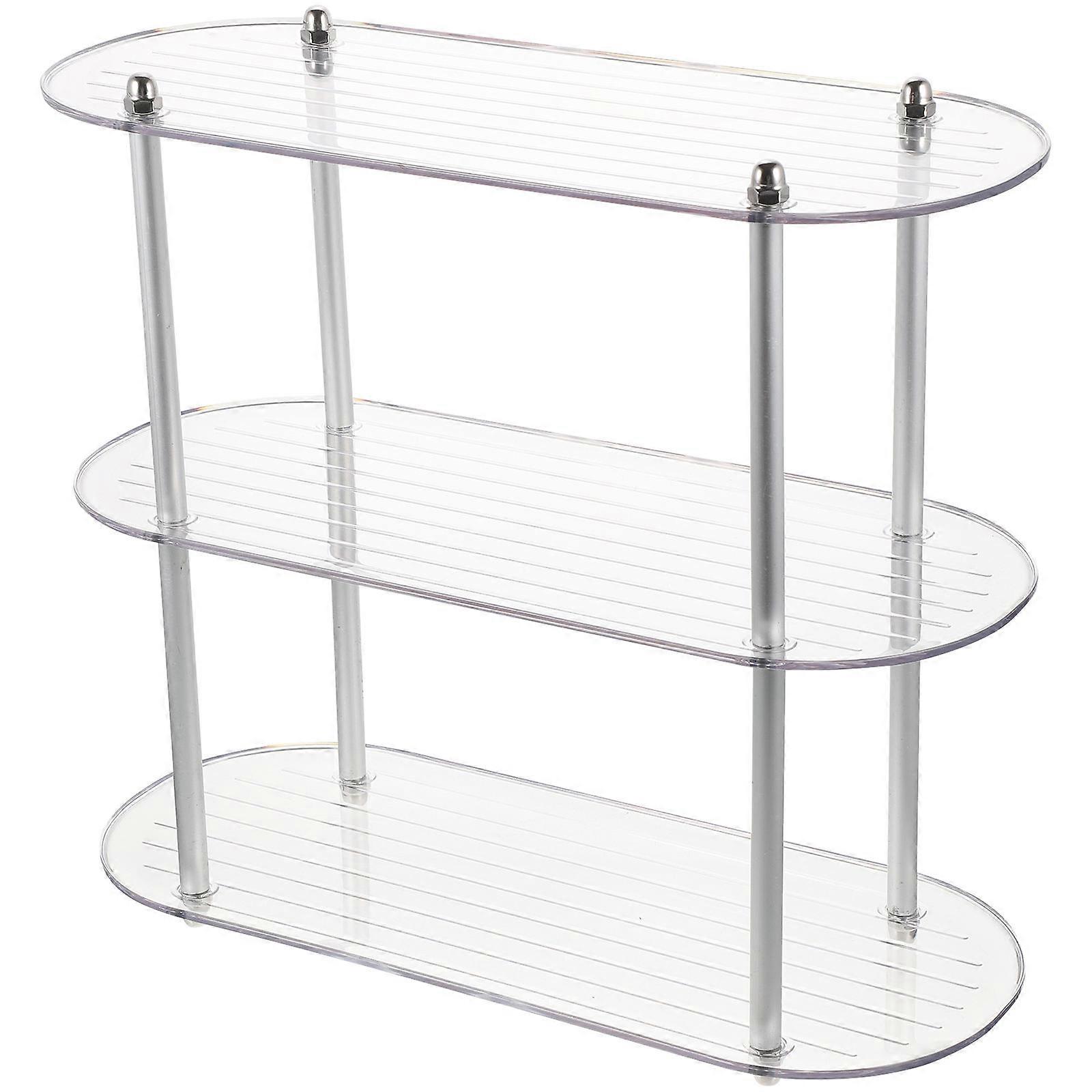Transparent Household Display Shelf for Multi-Layer Storage Stand