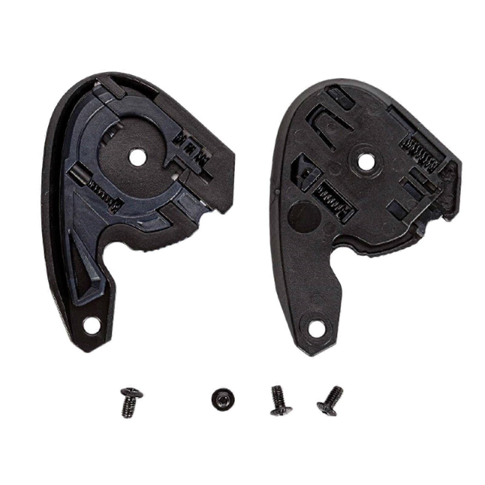 C10 Helmet Visor Base Replacement Set, Durable Performance Plates for Secure Motorcycle Fit