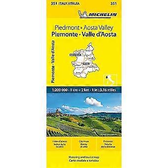 Piémont & VA - Carte locale Michelin 351