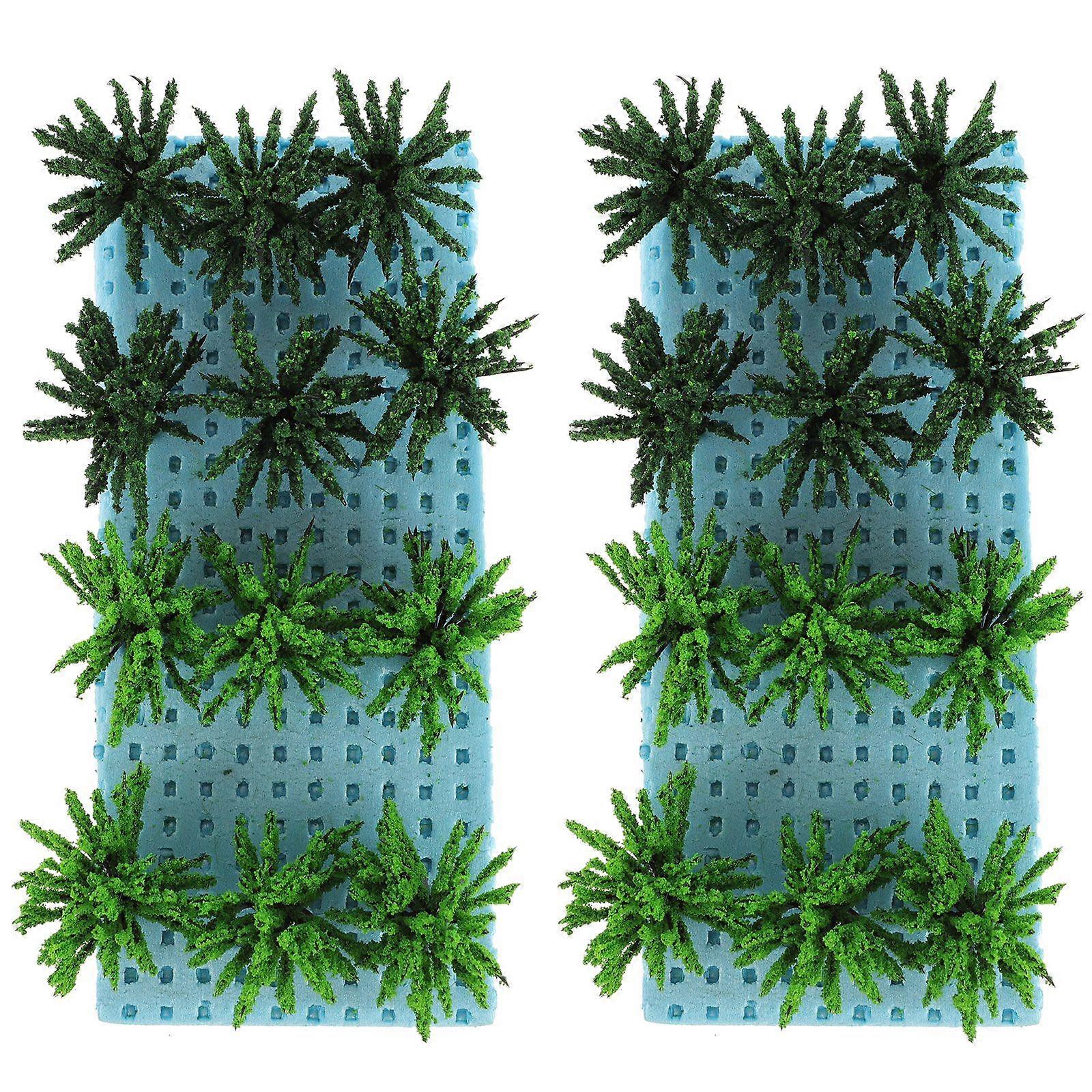 2 Boxes Sand Table Construction Model Micro-landscape DIY Material