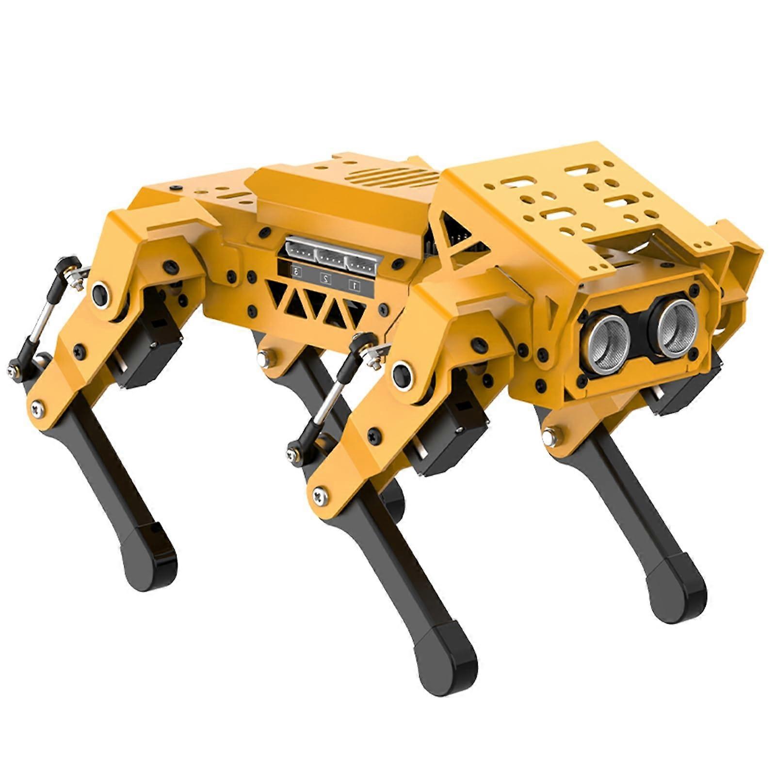 Robot Dog Kit for Arduino and Python Programming, STEM Quadruped Robot with ESP32 AI Vision