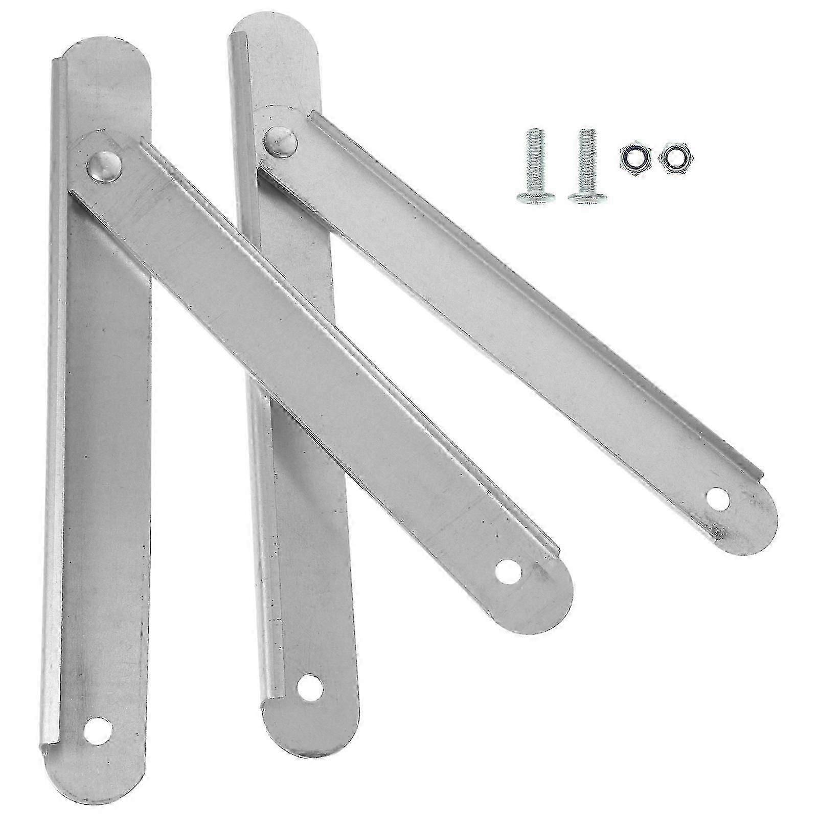 2Pcs Aluminum Alloy Step Ladder Hinges Replacement