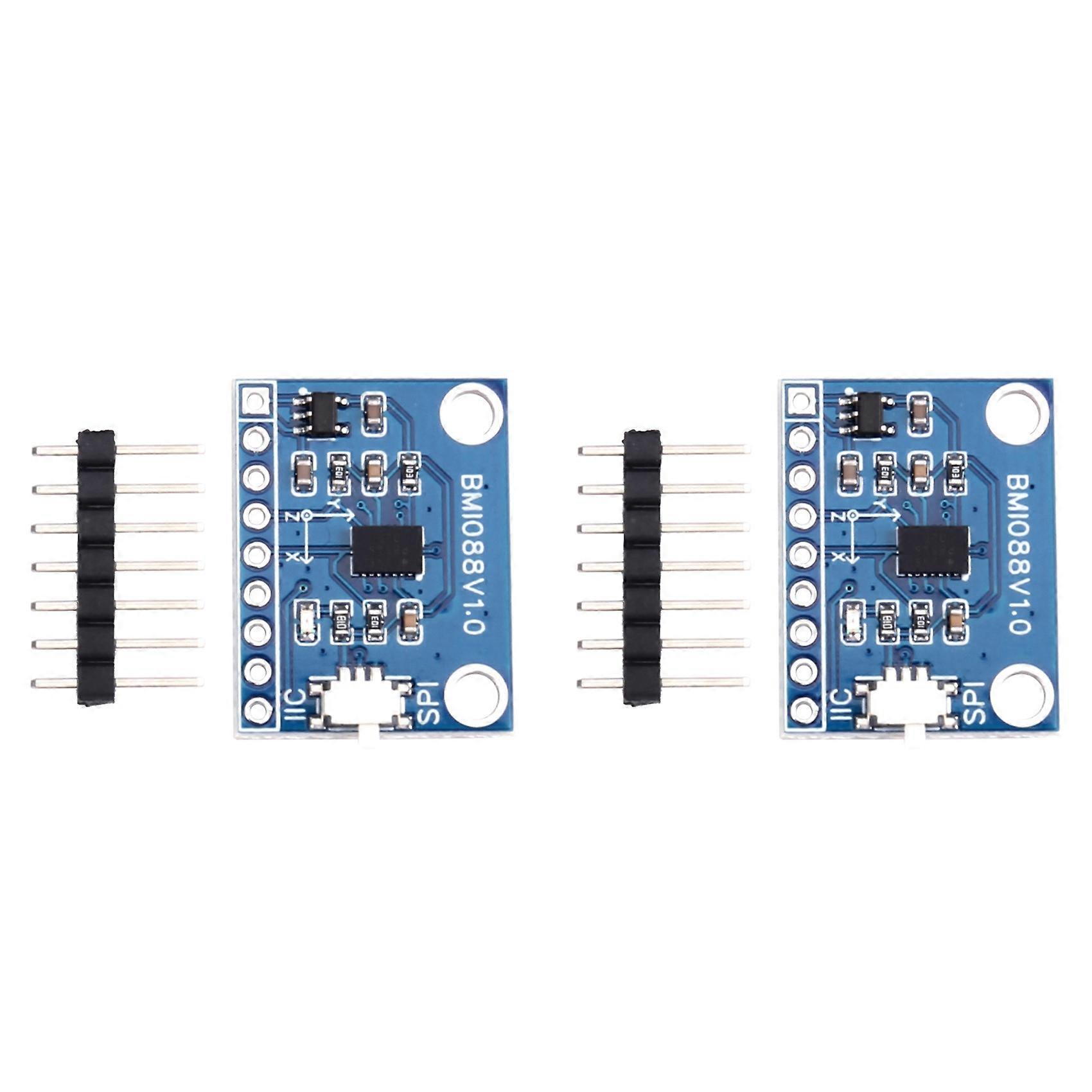 2X BMI088 Gyroscope Accelerometer Six-Axis Sensor Module High-Performance Six-Axis IMU for I2C SPI