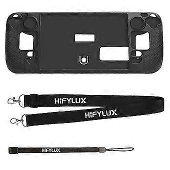 Game Console Cover with Lanyard Strap Compatible for Steam Deck Game Accessories