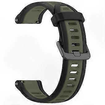 22 mm weiches Silikon-Ersatzarmband für GPS-Lauf-Smartwatch