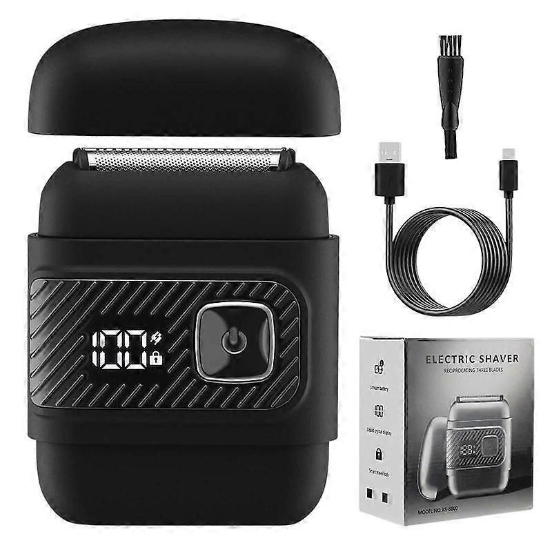 3 Blade Heads Reciprocating Electric Shaver