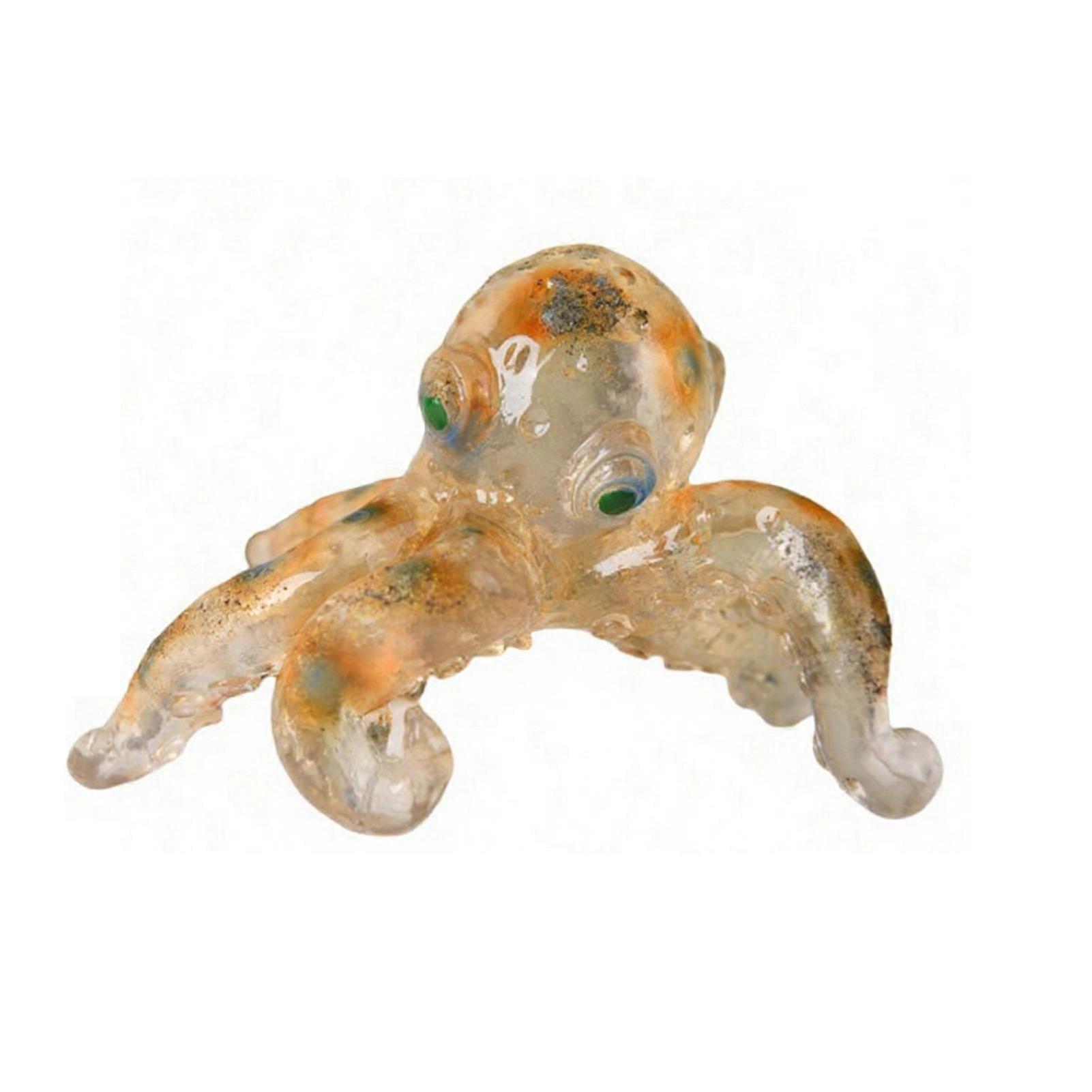 Handcrafted Resin Octopus Figurine Unique for Home Office Use Function