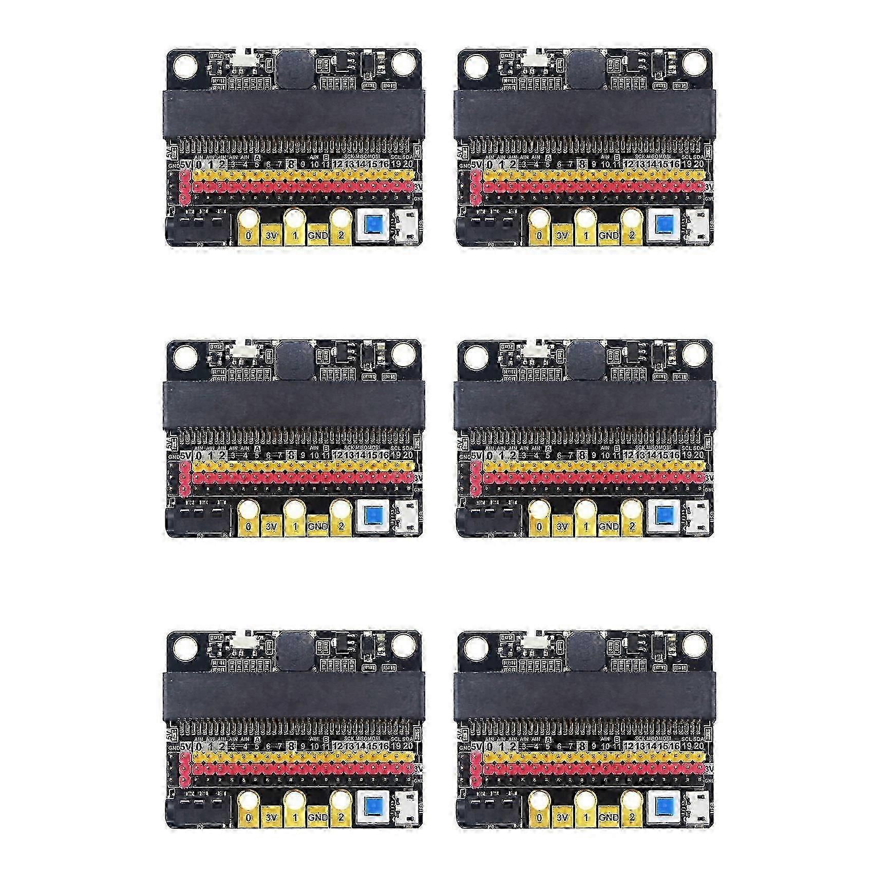 6X compatible Microbit Expansion Board IO BIT V2.0 Micro:Bit Horizontal Adapter PlateFAST QD