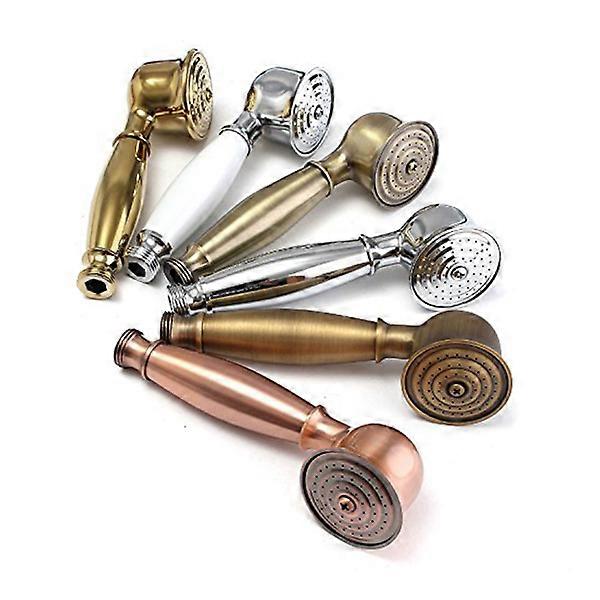 Copper Shower Head Hand Held for Bathroom Tool 2Pcs Set