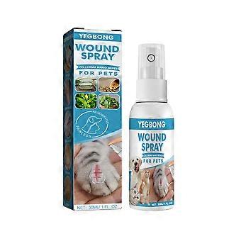 Yegbong Pet Wound Spray For Dogs And Cats  Skin Rash, Ringworm, Scratches, And Wound Care Antibacterial Solution