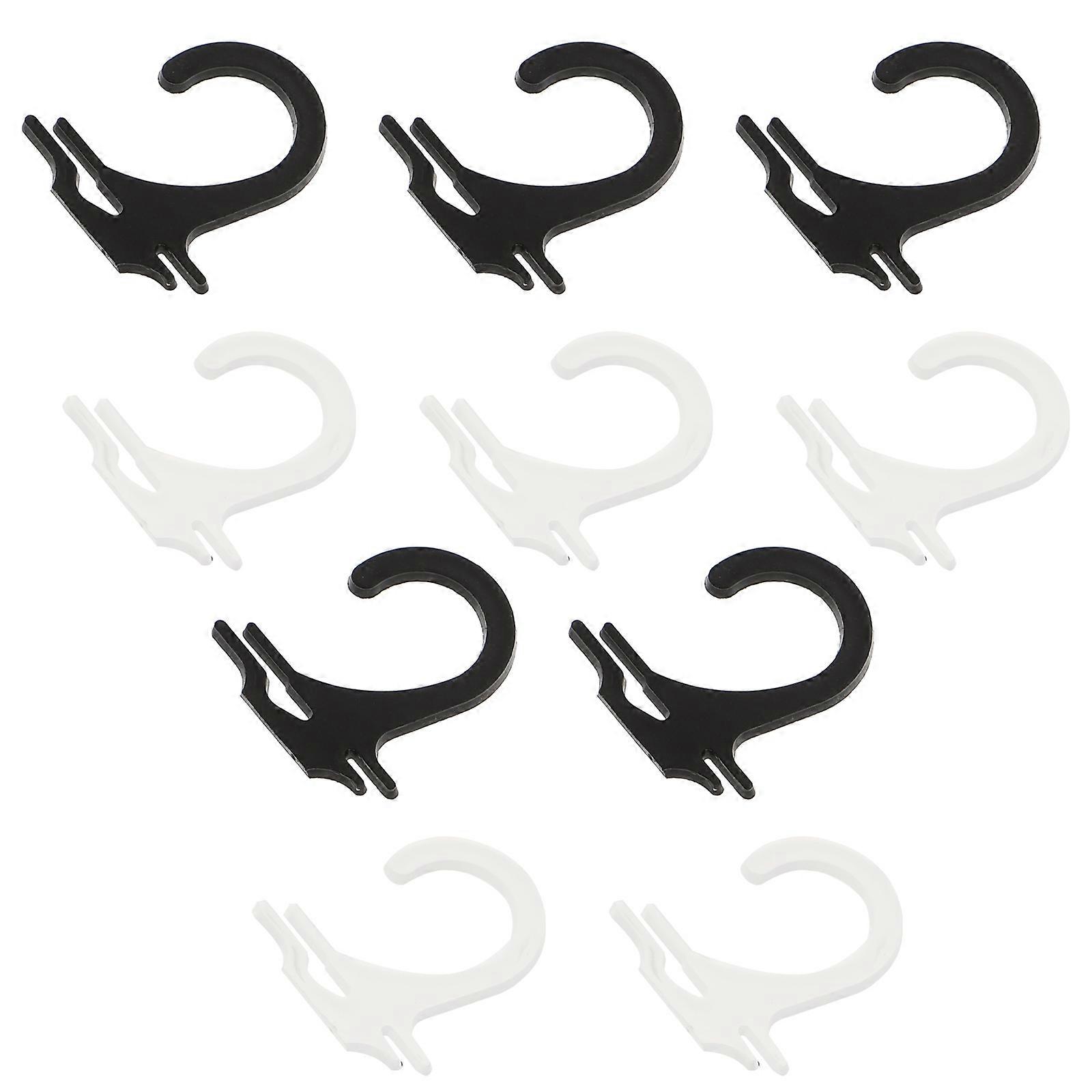 Plastic Sock Hanging Hooks Simple Hooks for Display 400Pcs