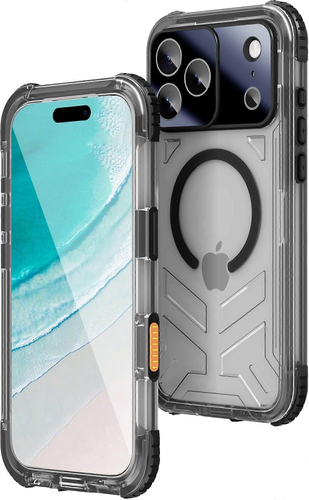 Waterproof Case with Lanyard Compatible with iPhone 17 Pro