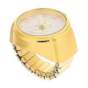 Finger Watch Fashionable Time Display Accessory For Ring Enthusiasts 1Set