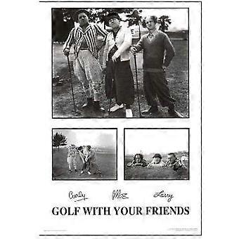 Golf mit deinen Freunden – Die drei Stooges Holzpuzzles