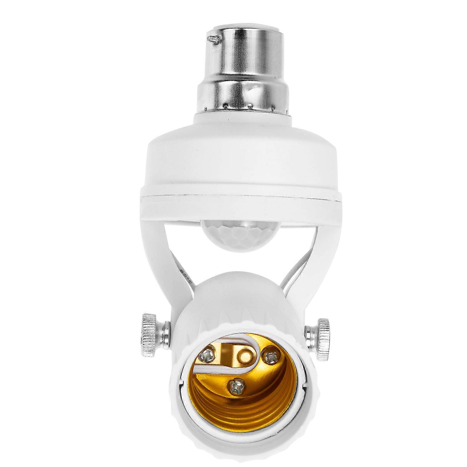 Sensor Lamp Holder B22 Sensor Lamp Socket Adjustable B22 Sensor Lamp Holder