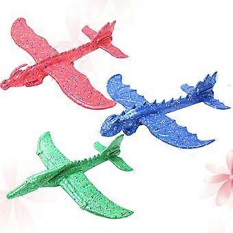 3pcs Kids Airplane Toy Hand Throw Pterosaur Chinese Dragon Aircraft Toys EPP
