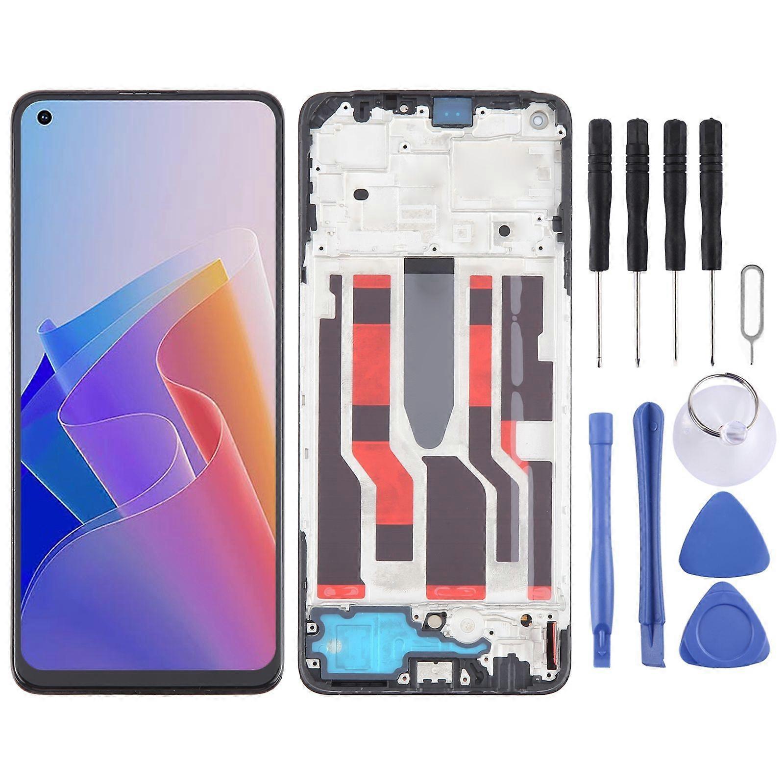 Original LCD with Frame For OPPO Reno7 Lite