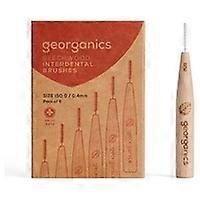 Beech wood interdental brushes - 0 6 units