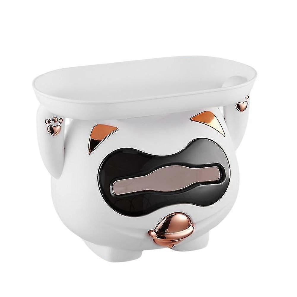 Mignon Cat Tissue Storage Box Support de télécommande multifonctionnel pour la maison