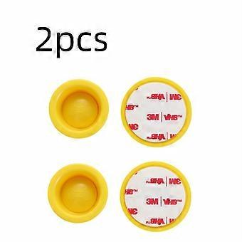 2pcs Portable Wall Magnet Pet Pee Pad Holder For Dogs, Potty Training Pad Holder For Leg-Lifting With Strong Adhesive And Magnets For Dogs