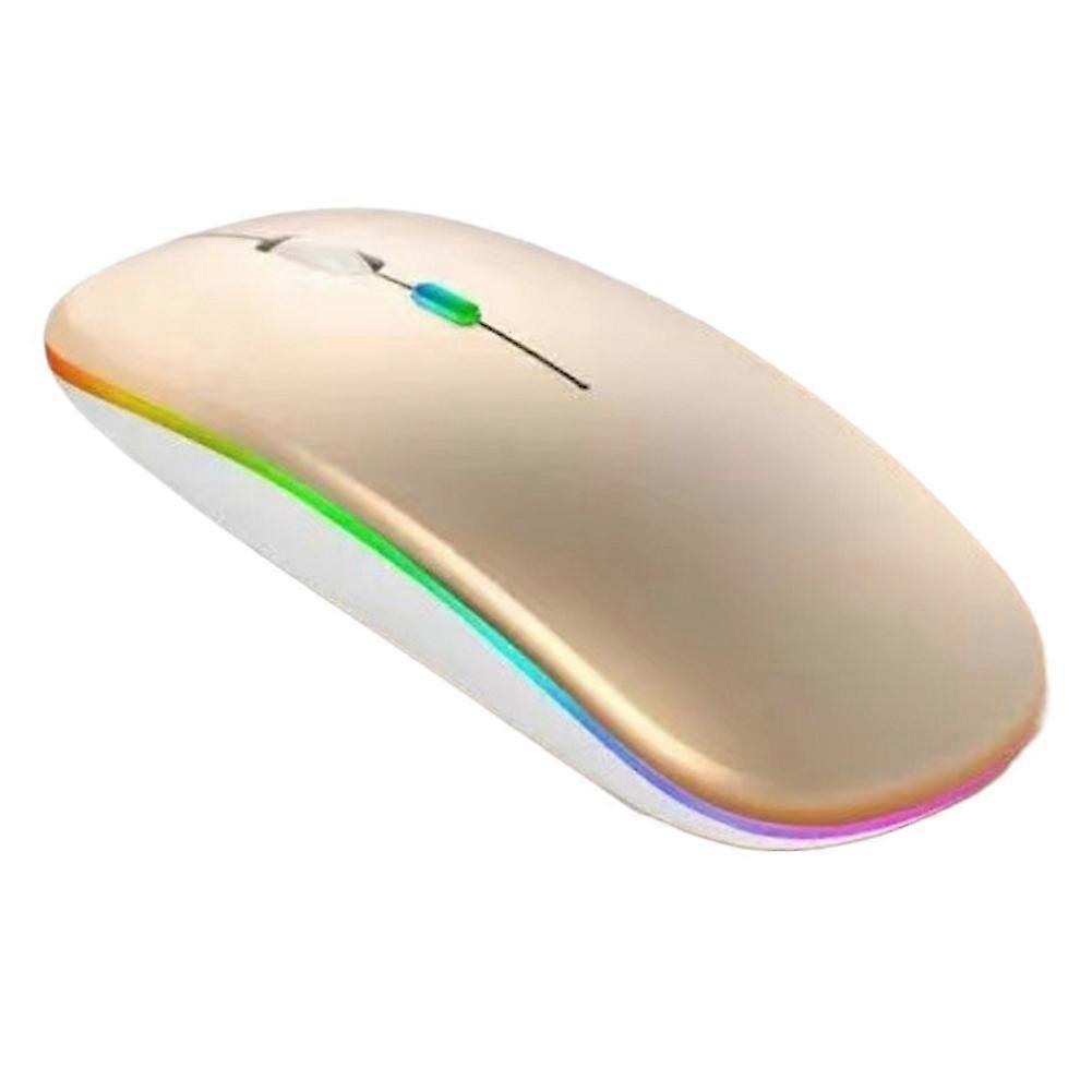 2.4G Wireless LED Mouse - Rechargeable Silent Office Computer Mouse