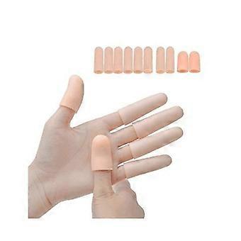 Dww-Confezione da 6 protezioni per le dita per eczema secco, dita screpolate, mani, artrite delle dita, protezione per dita di mani e piedi, massaggio prolungato