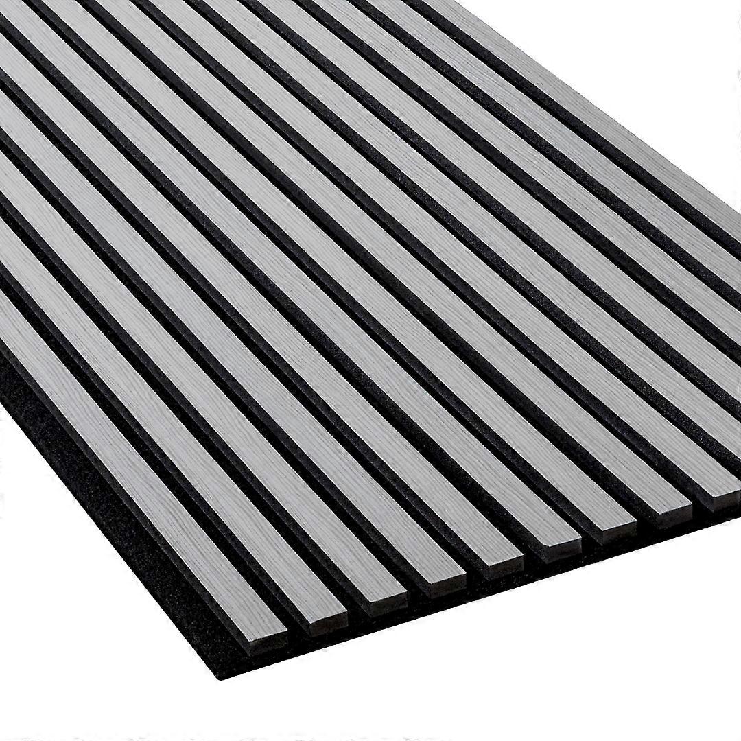 NMC SELITSTYLE 3D acoustic panel Louvered wall Wood look white ash 240 x 56.5 cm