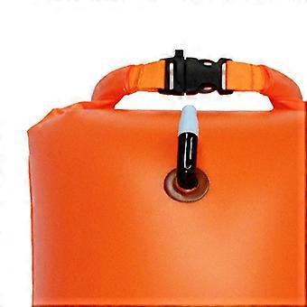 Swimming Tow Float and Dry Bag for Swimmers, Lightweight High Visibility Open Water Safety Buoy
