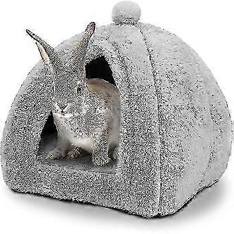 2026 Ghyt Large Rabbit Cave Bed Bunny Warm Tent House Small Animal Triangle Hideout For Rabbit Bunny Guin