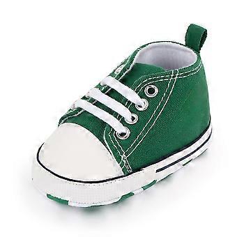 Baby Shoes Boys Girls Classic Canvas Casual Sneakers born First Walker Toddler Soft Sole Non-Slip Walking Shoes 0-2Years