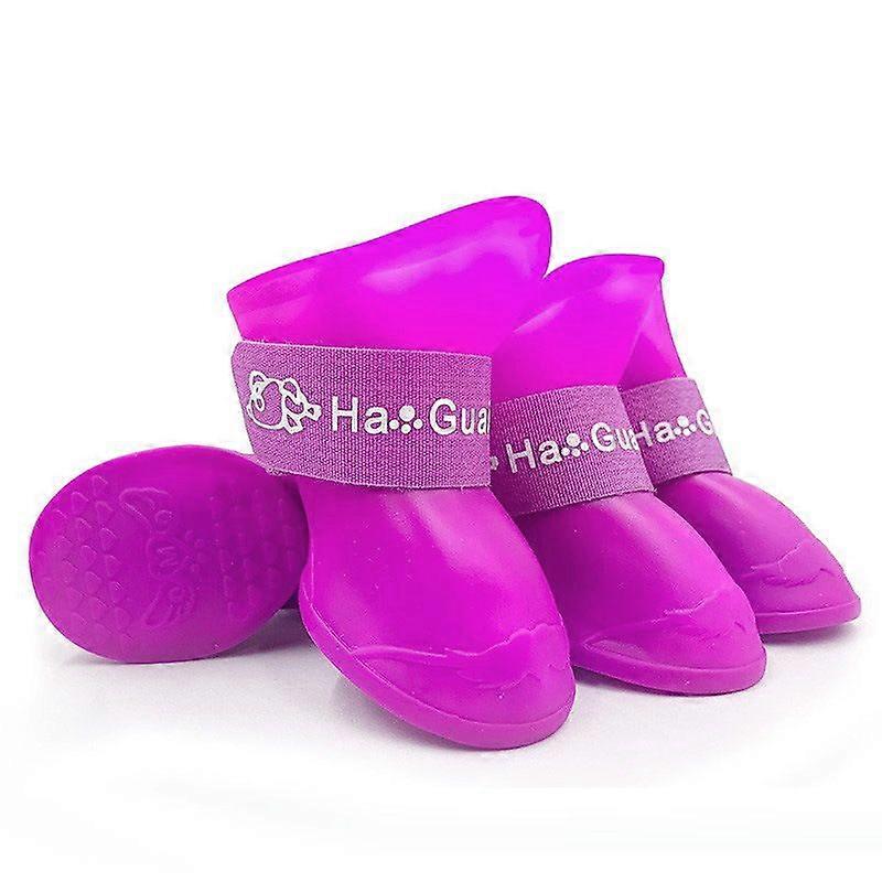 1pcs Dog Rain Boot For Small Candy Colors