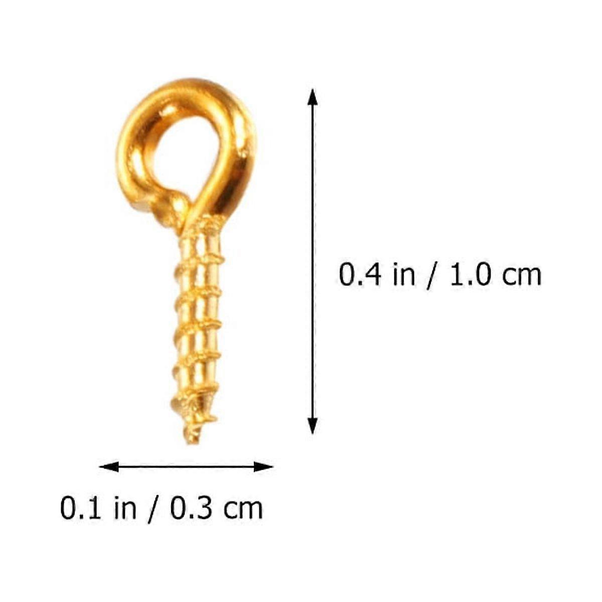 Threaded Hook Easy Installation Screws Sheep Eye Small Eyes Hooks for Mini Ceiling