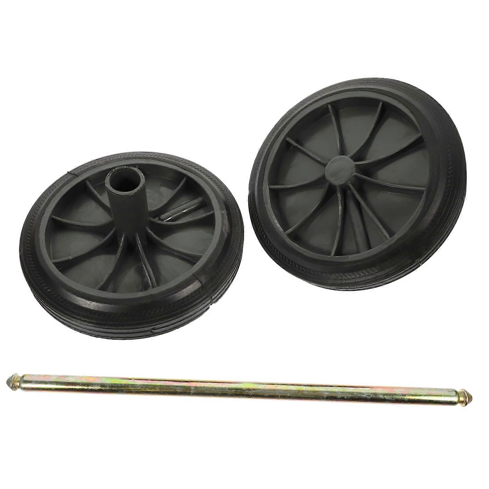 Universal Garbage Can Wheel Replacement Set with Durable Design and Smooth Rolling Action
