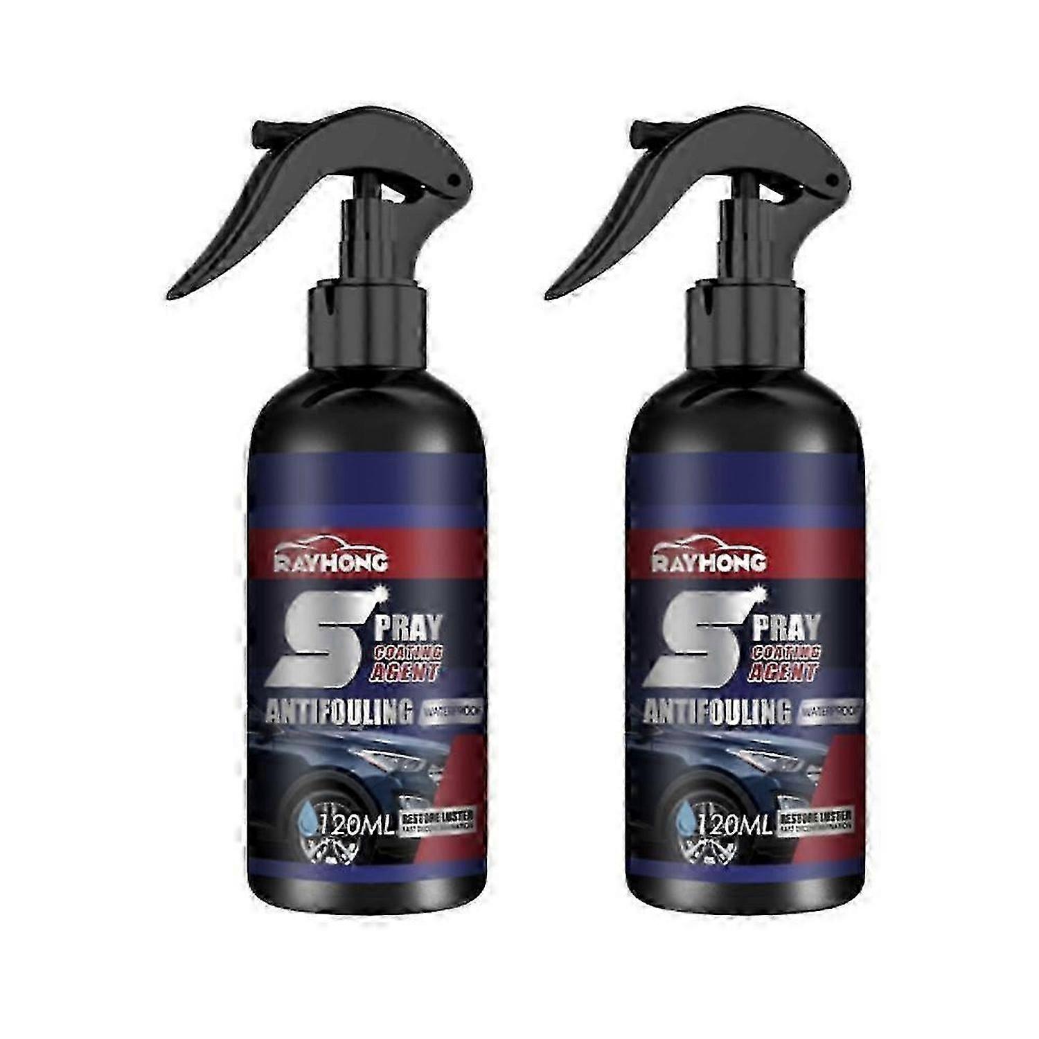 2PCS New Multi-functional Coating Renewal Agent Quick Coating Spray High Protection