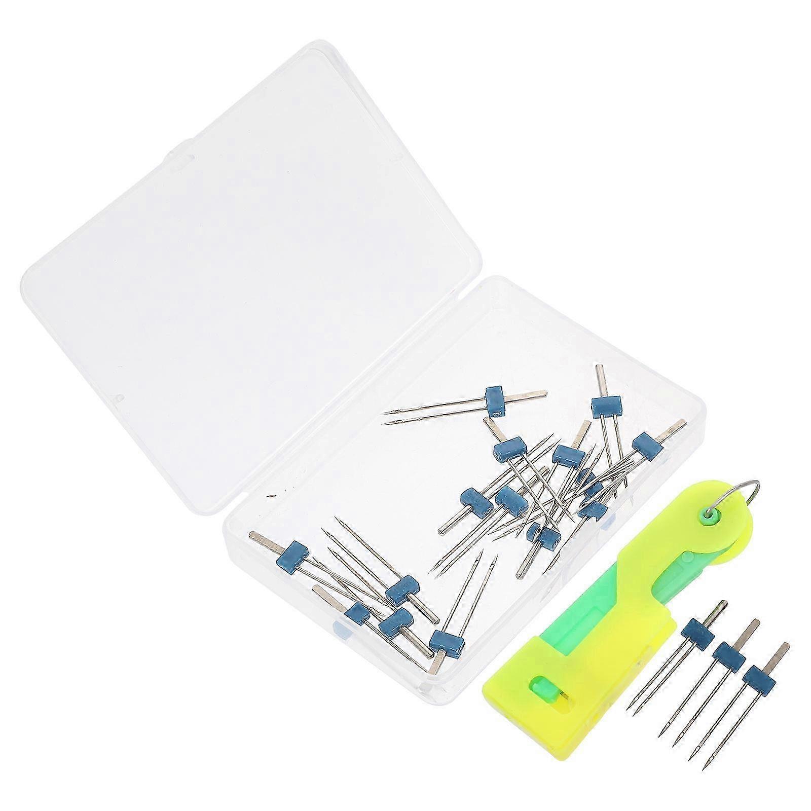 Sewing Machine Twin Needles compatible with Durable Double Needle Sewing 1Set