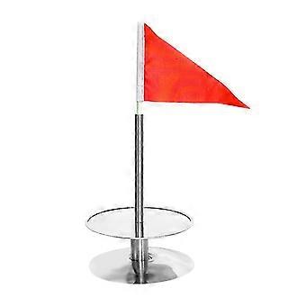 Golf Training Cups with Flag Concise Turnover Prevent for Competition