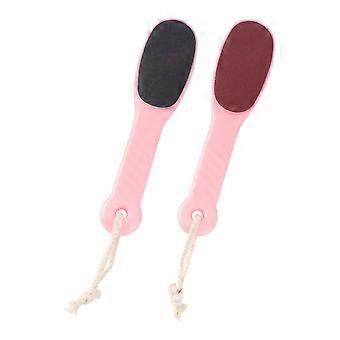 2Pcs DoubleSided Foot Callus Remover Pedicure Foot File for Dead Skin Removal Dry Wet Use