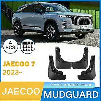 Car MudFlaps Mudguards Anti Splash Compatible With Chery Jaecoo 7 2023-2024 Front Rear Wheels Fender Car Accessories 4PCS