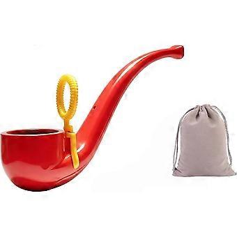 Bubble Pipe Retro Soap Bubble Pipe 3d Printed Reusable Bubble Blower Wand, Vintage Smoke Ring Bubble Maker For Adults Outdoor Garden Fun, Party-xxy