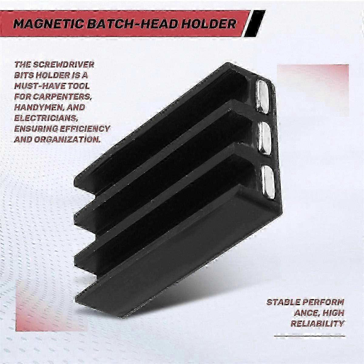 Magnetic Drill Bit Holder for Screwdriver Bits and Batch-Head Tools Compatible with Impact Drivers