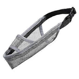 Museruola per cani, design a rete ultra traspirante, museruola umana per cani di piccola e grande taglia, impedisce di mordere e masticare, progettato ergonomicamente per muso lungo